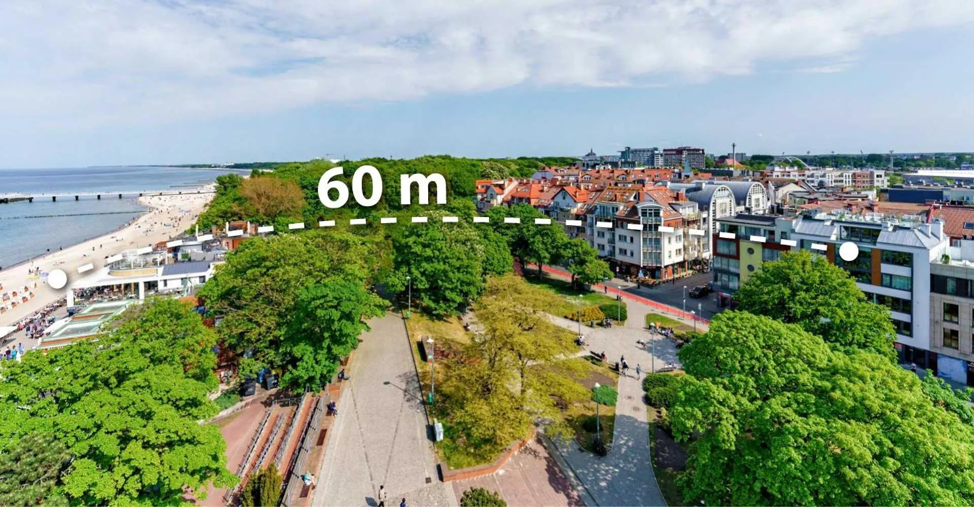 Apartamenty Z Widokiem Na Morze I Dziedziniec Balticon Morska 6 Kolberg Apartment
